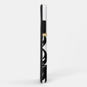 monogramme de Bling de coque iphone (Dos/Droite)