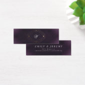 Monogramme de calligraphie violette classique Gold (Bureau)