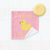 Monogramme de canards en caoutchouc à éclaboussure