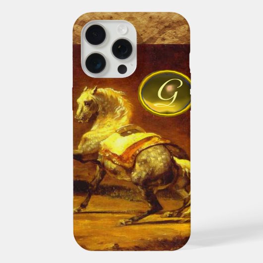 MONOGRAMME DE CHEVAL GRISÉ (Verso)