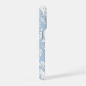 Monogramme de chinoiserie bleu et blanc (Côté droit)