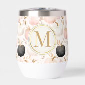 Monogramme de citrouille moderne – Initiale person (Avant)