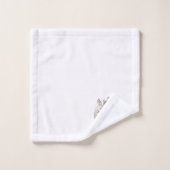 Monogramme de construction moderne (Gant de toilette)