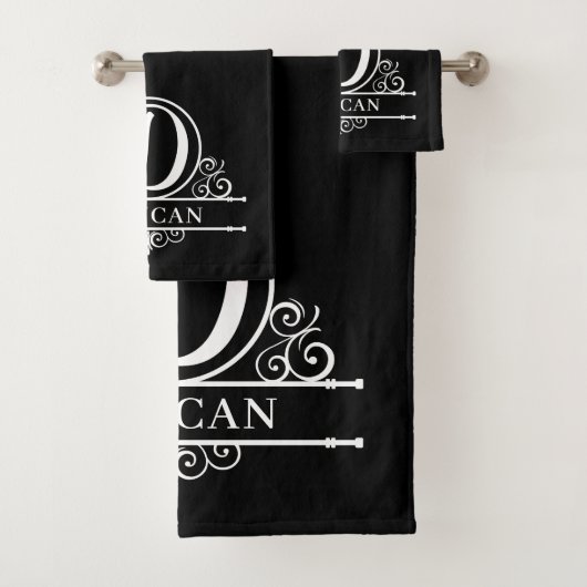 Monogramme de couleur D modifiable (En situation)