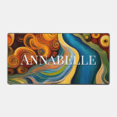 Monogramme de couleur d'art moderne Abstrait (Recto)