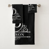 Monogramme de couleur modifiable P (En situation)