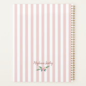 Monogramme de couronne Fleur sauvage rustique (Dos)