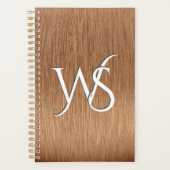 Monogramme de cuivre brossé (Devant)