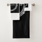 Monogramme de diamants (En situation)