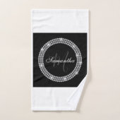 Monogramme de diamants (Serviette à main)