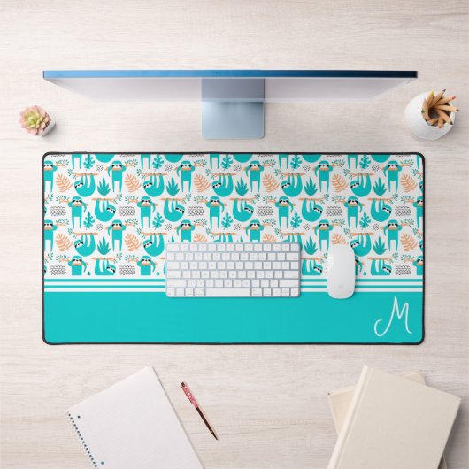 Monogramme de fentes personnalisées (Bureau 1)