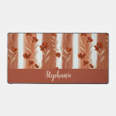 Monogramme de fleur sauvage en terre cuite (Recto)