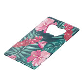 Monogramme de fleurs exotiques estivales (Dos Angle)