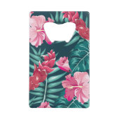 Monogramme de fleurs exotiques estivales (Dos)