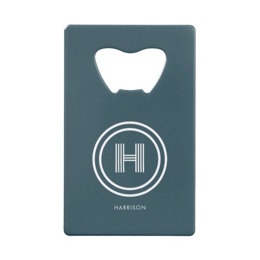 Monogramme de forme simple moderne (Devant)