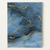 Monogramme de géode de la marine Blue Agate (Dos)