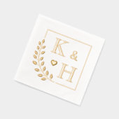 Monogramme de la branche du coin Anniversaire init (Gauche)