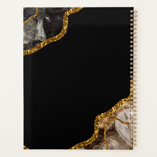 Monogramme de la Parties scintillant de la géode d (Dos)