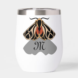 Monogramme de la teigne de tigre tribale
