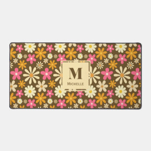 Monogramme de les années 70 hippie Super rétro