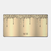 Monogramme de luxe Glam Girly Sparkles (Recto)