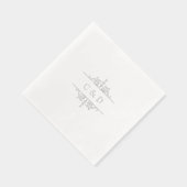 Monogramme de mariage élégant moderne classique vi (Droite)