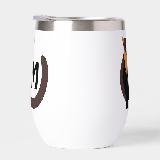 Monogramme de martre de pin d'Europe (Droite)