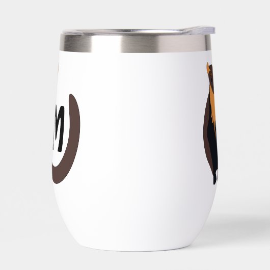 Monogramme de martre de pin d'Europe (Gauche)