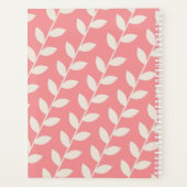 Monogramme de Motif à feuilles rétro les années 70 (Dos)