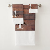 Monogramme de Motif de briques rustiques unique No (En situation)