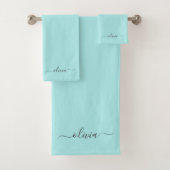 Monogramme de nom de fille de style moderne sarcel (En situation)