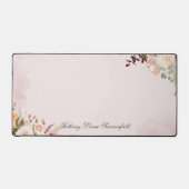 Monogramme de nom de script floral botanique (Recto)