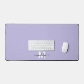 Monogramme de nom en écriture violette (Clavier et souris)