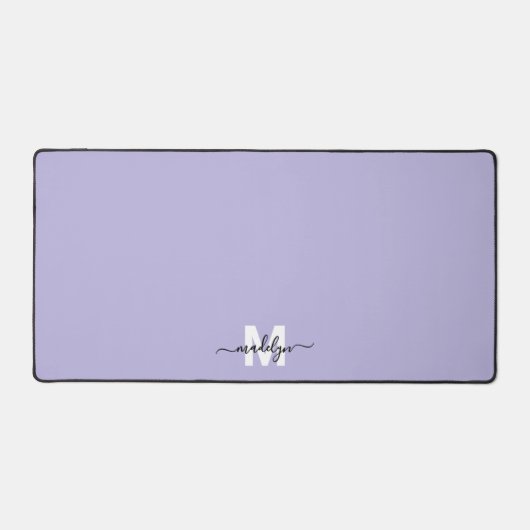 Monogramme de nom en écriture violette (Recto)