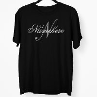 Monogramme de nom noir et blanc personnalisé uniqu