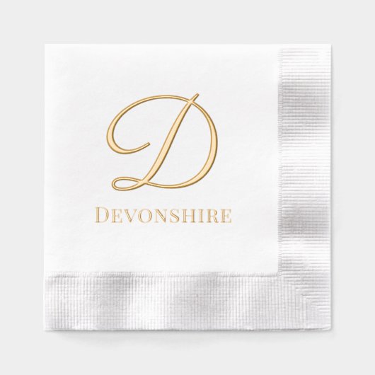 Monogramme de nom simple gras initial unique #8NL (Recto)