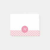 Monogramme de notes de post-it (Devant)
