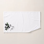 Monogramme de pandas géant (Serviette à main)