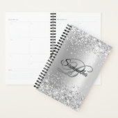 Monogramme de papier d'aluminium scintillant argen (Devant avec enveloppe)