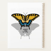 Monogramme de papillon Swallowtail (Dos)