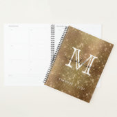 Monogramme de Parties scintillant diamant brillant (Devant avec enveloppe)