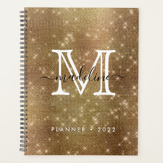 Monogramme de Parties scintillant diamant brillant (Devant)