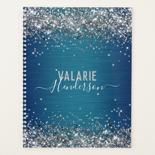 Monogramme de parties scintillant et de métal bros (Devant)