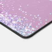 Monogramme de Parties scintillant moderne violet (Coin)