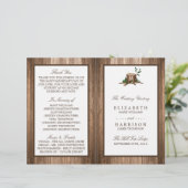 Monogramme de pays Programme de mariage des arbres (Debout devant)