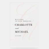 Monogramme de police de script minimaliste | Maria (Recto)