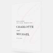 Monogramme de police de script minimaliste | Maria (Angle)