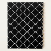 Monogramme de saint Jacques moderne Motif noir et (Dos)