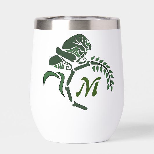 Monogramme de sauterelle à capuchon (Arrière)