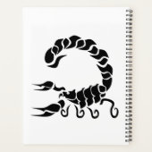 Monogramme de scorpion noire de la tribu (Dos)